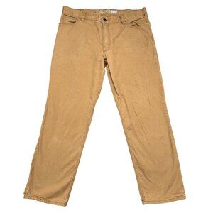 Carhartt Relaxed Fit Canvas Rugged Flex Five Pocket Workwear Pants Sz 40 x 32